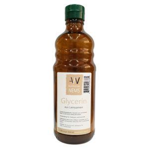 Глицерин, 99% чисто растительный из льняного семени, 500мл